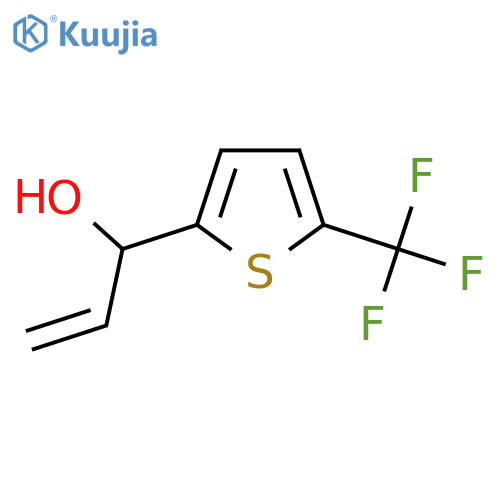 1-5-(trifluoromethyl)thiophen-2-ylprop-2-en-1-ol structure