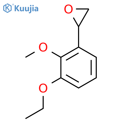 2-(3-ethoxy-2-methoxyphenyl)oxirane structure