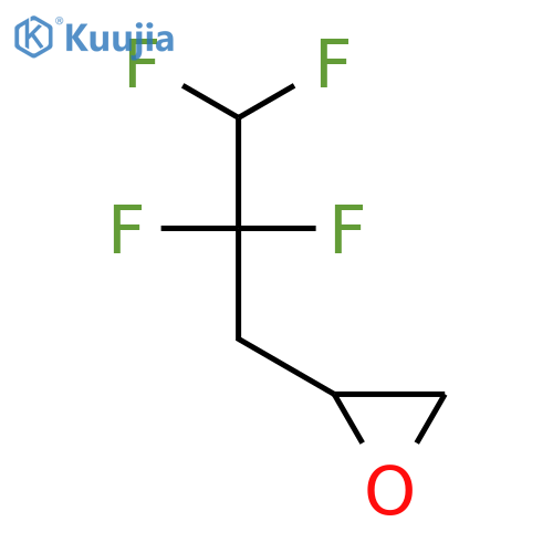 2-(2,2,3,3-Tetrafluoropropyl)oxirane structure