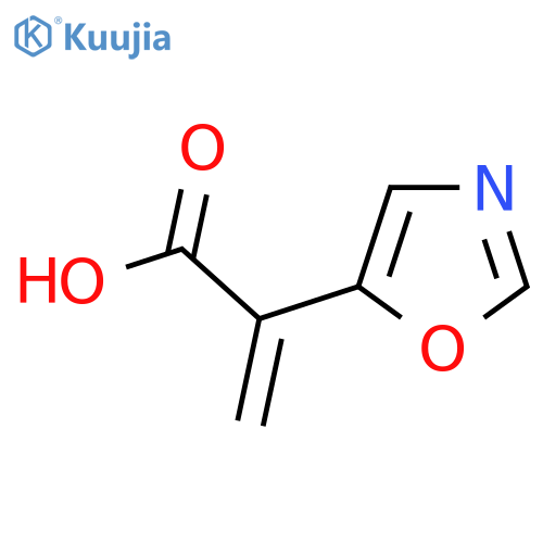 2-(1,3-oxazol-5-yl)prop-2-enoic acid structure