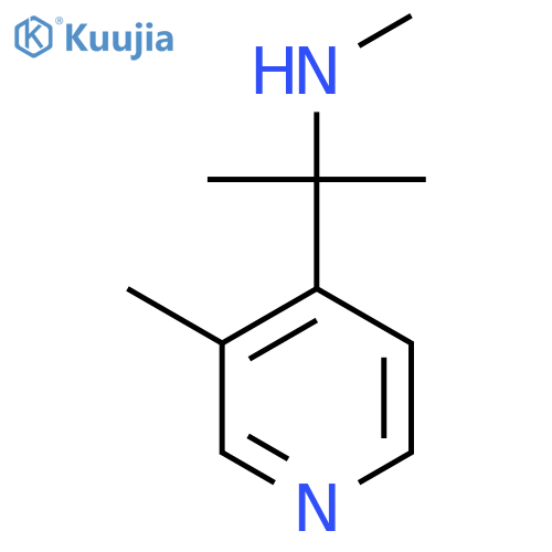methyl2-(3-methylpyridin-4-yl)propan-2-ylamine structure