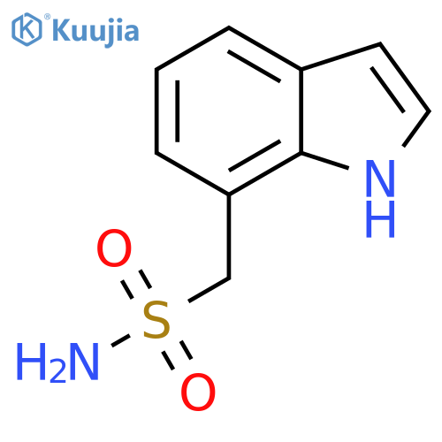(1H-indol-7-yl)methanesulfonamide structure