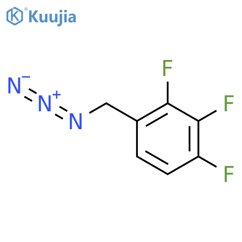 1-(azidomethyl)-2,3,4-trifluorobenzene structure