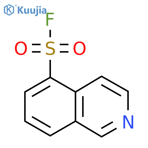 Isoquinoline-5-sulfonyl fluoride structure
