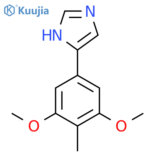 4-(3,5-dimethoxy-4-methylphenyl)-1H-imidazole structure