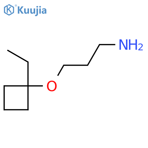 3-(1-ethylcyclobutoxy)propan-1-amine structure