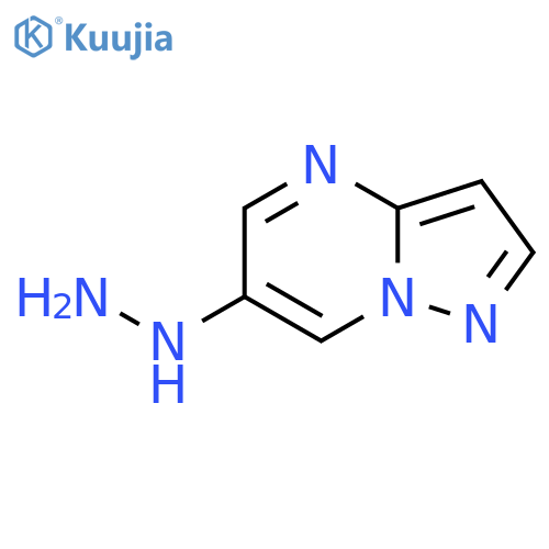 {pyrazolo1,5-apyrimidin-6-yl}hydrazine structure