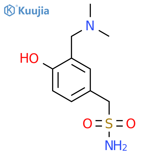 {3-(dimethylamino)methyl-4-hydroxyphenyl}methanesulfonamide structure