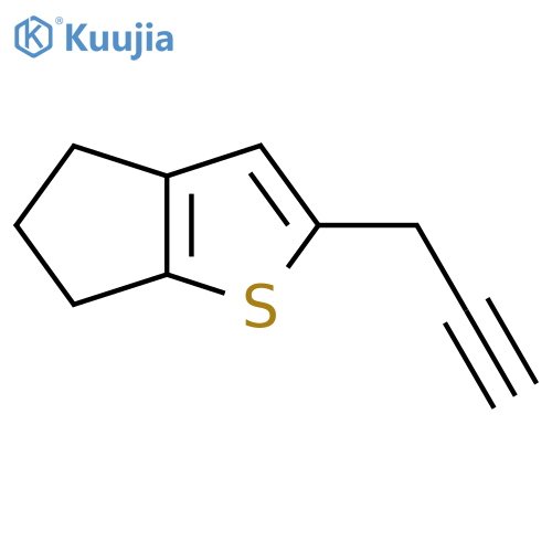 2-(prop-2-yn-1-yl)-4H,5H,6H-cyclopentabthiophene structure