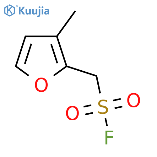 (3-methylfuran-2-yl)methanesulfonyl fluoride structure