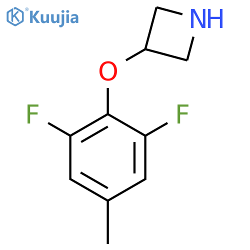 3-(2,6-difluoro-4-methylphenoxy)azetidine structure
