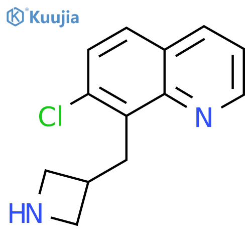 8-(azetidin-3-yl)methyl-7-chloroquinoline structure