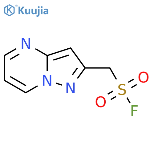 {pyrazolo1,5-apyrimidin-2-yl}methanesulfonyl fluoride structure