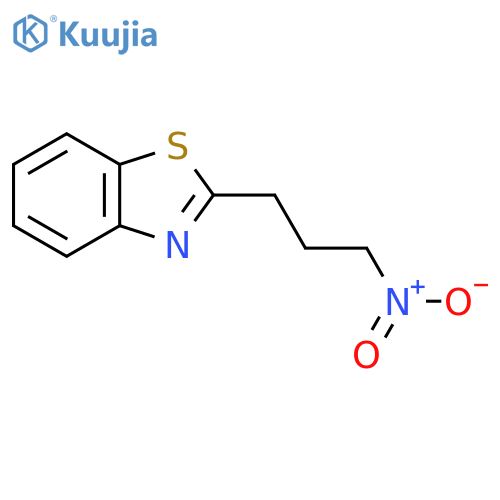 2-(3-nitropropyl)-1,3-benzothiazole structure