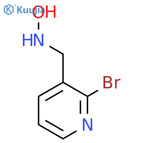 N-(2-bromopyridin-3-yl)methylhydroxylamine structure