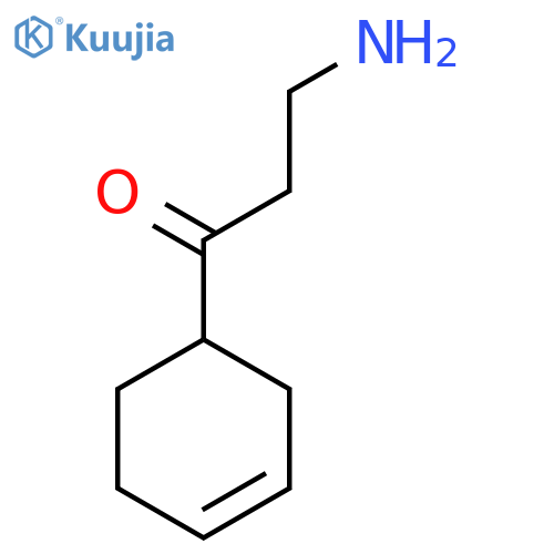 3-Amino-1-(cyclohex-3-en-1-yl)propan-1-one structure