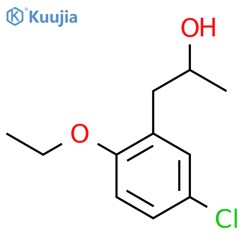 1-(5-chloro-2-ethoxyphenyl)propan-2-ol structure