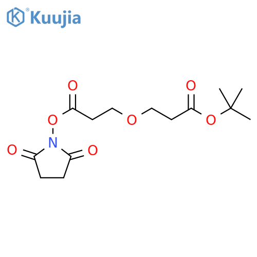 t-Butoxycarbonyl-PEG1-NHS ester structure