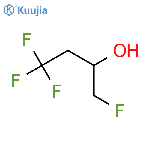 1,4,4,4-tetrafluorobutan-2-ol structure