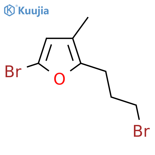 5-bromo-2-(3-bromopropyl)-3-methylfuran structure