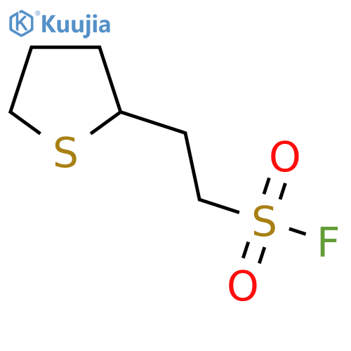 2-(thiolan-2-yl)ethane-1-sulfonyl fluoride structure
