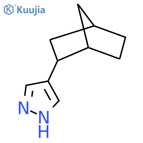 4-{bicyclo2.2.1heptan-2-yl}-1H-pyrazole structure