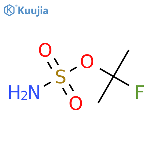 2-fluoropropan-2-yl sulfamate structure