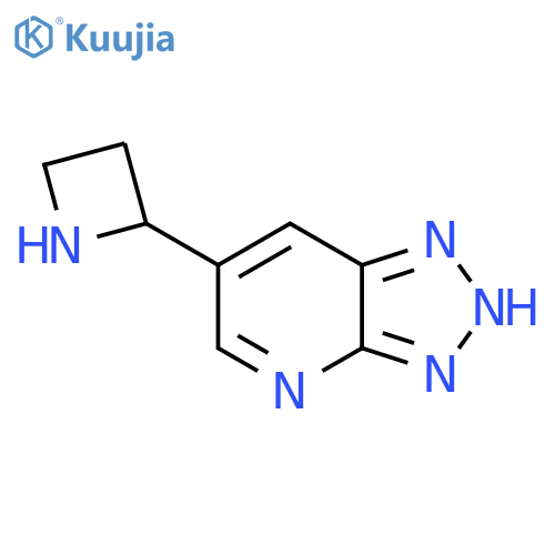 2-{3H-1,2,3triazolo4,5-bpyridin-6-yl}azetidine structure