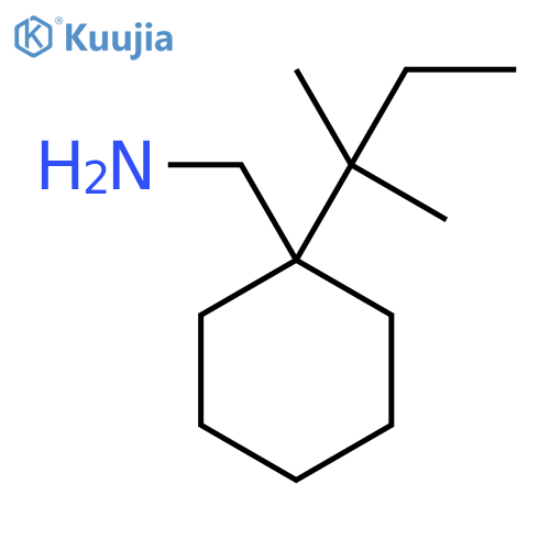 1-(2-methylbutan-2-yl)cyclohexylmethanamine structure