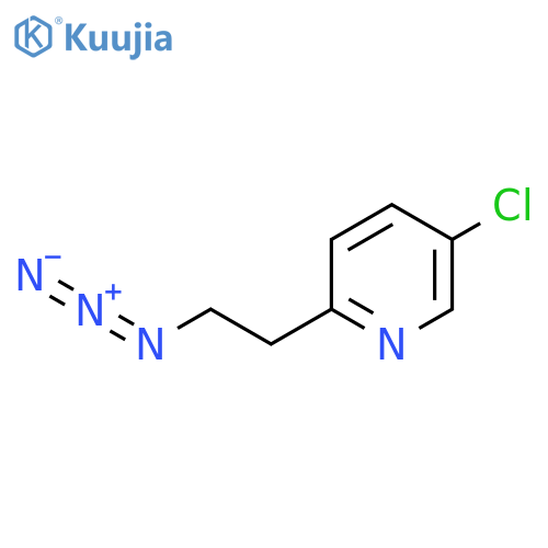 2-(2-azidoethyl)-5-chloropyridine structure