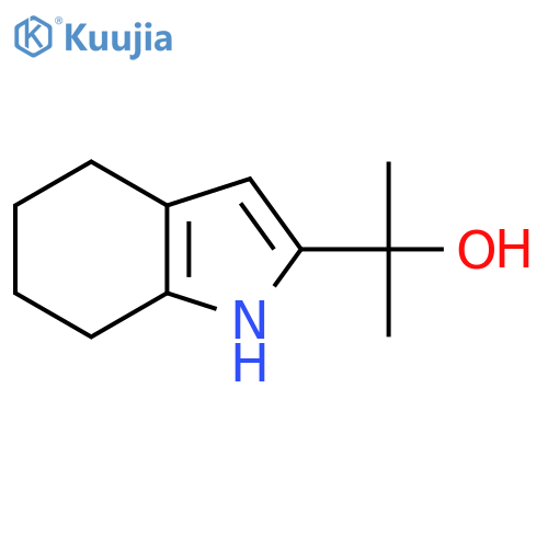 2-(4,5,6,7-tetrahydro-1H-indol-2-yl)propan-2-ol structure