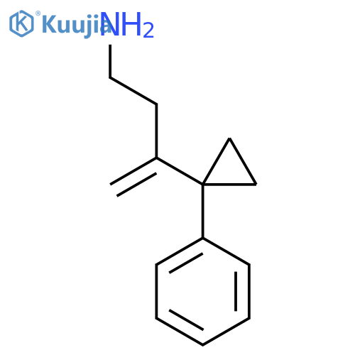 3-(1-phenylcyclopropyl)but-3-en-1-amine structure