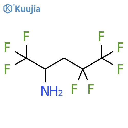 1,1,1,4,4,5,5,5-octafluoropentan-2-amine structure