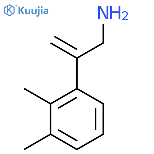 2-(2,3-dimethylphenyl)prop-2-en-1-amine structure