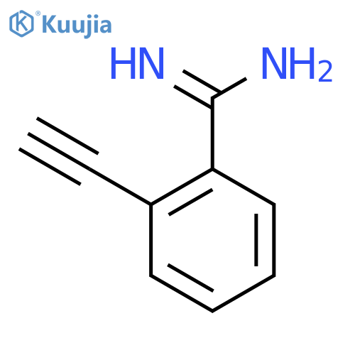 2-Ethynylbenzene-1-carboximidamide structure