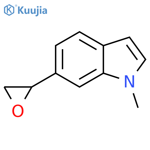 1-methyl-6-(oxiran-2-yl)-1H-indole structure