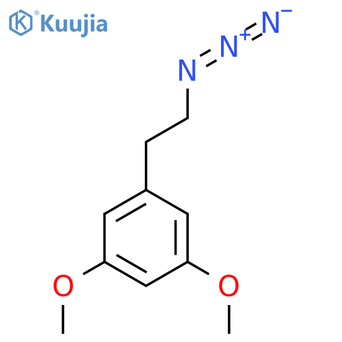 1-(2-azidoethyl)-3,5-dimethoxybenzene structure