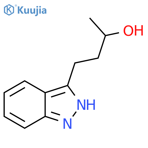 4-(1H-indazol-3-yl)butan-2-ol structure