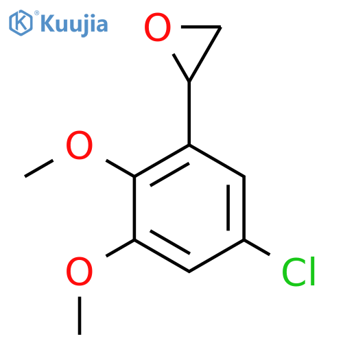 2-(5-chloro-2,3-dimethoxyphenyl)oxirane structure