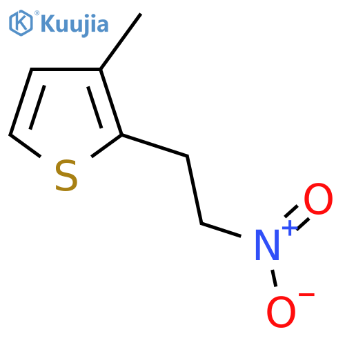 3-Methyl-2-(2-nitroethyl)thiophene structure