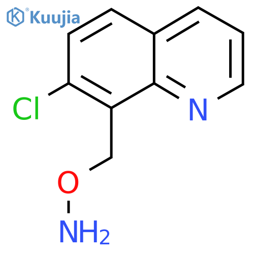 O-(7-chloroquinolin-8-yl)methylhydroxylamine structure