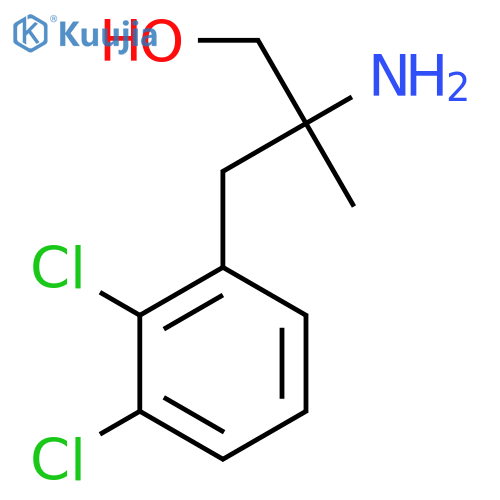 2-amino-3-(2,3-dichlorophenyl)-2-methylpropan-1-ol structure