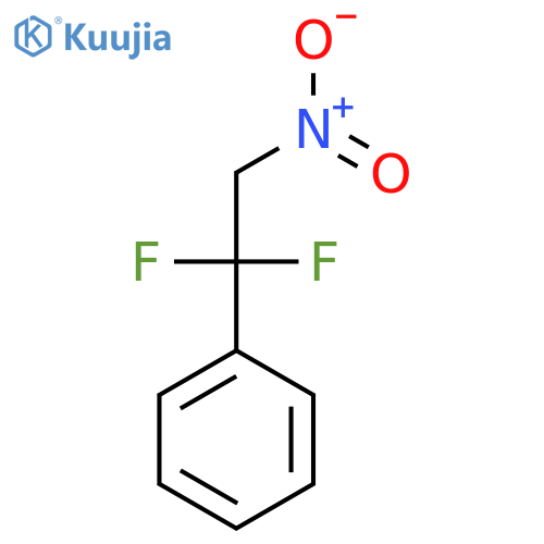 (1,1-difluoro-2-nitroethyl)benzene structure
