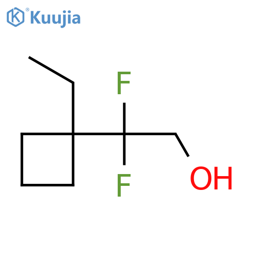 2-(1-ethylcyclobutyl)-2,2-difluoroethan-1-ol structure