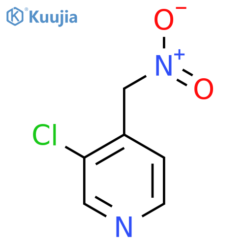 3-chloro-4-(nitromethyl)pyridine structure