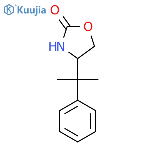 4-(2-phenylpropan-2-yl)-1,3-oxazolidin-2-one structure