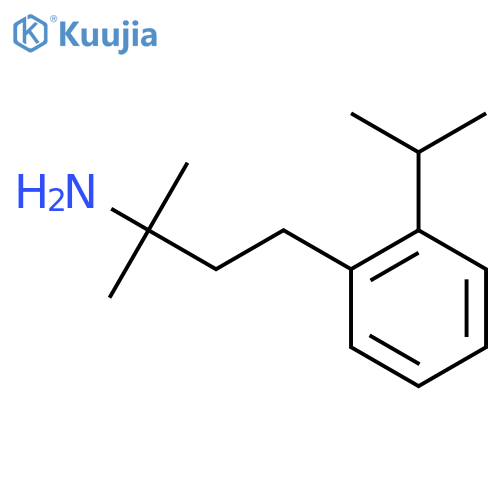 2-methyl-4-2-(propan-2-yl)phenylbutan-2-amine structure