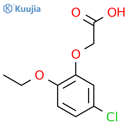 2-(5-chloro-2-ethoxyphenoxy)acetic acid structure