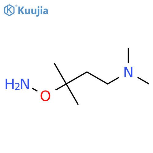 O-4-(dimethylamino)-2-methylbutan-2-ylhydroxylamine structure