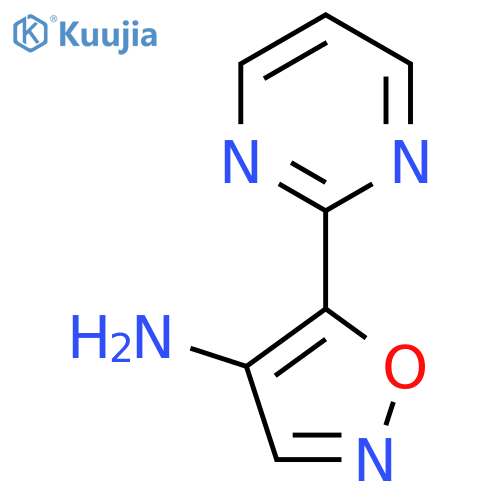 5-(pyrimidin-2-yl)-1,2-oxazol-4-amine structure